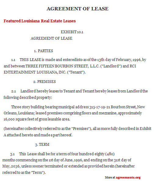 free-louisiana-rental-lease-agreement-templates-pdf-word